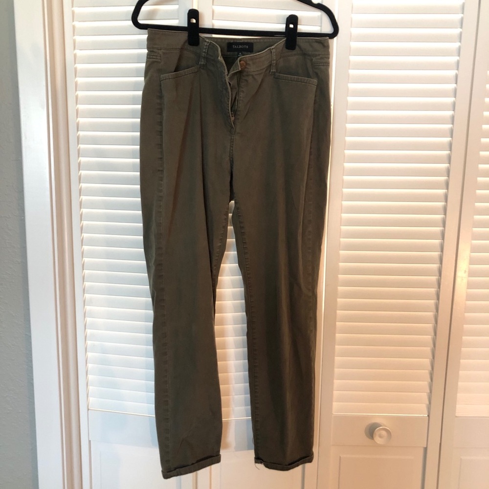 Army Green Talbots chino pants
